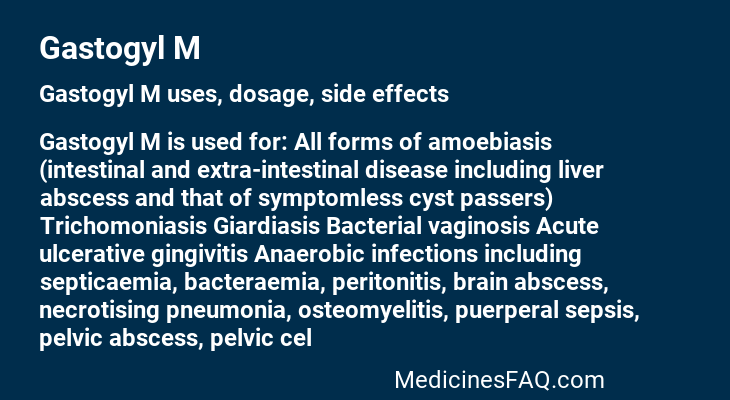 Gastogyl M