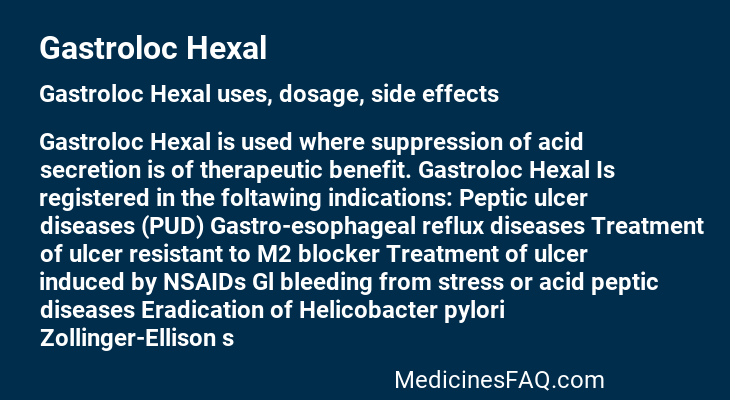 Gastroloc Hexal