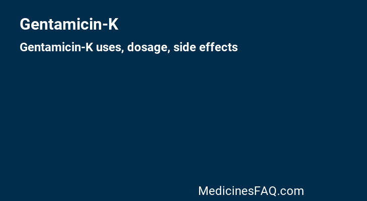 Gentamicin-K