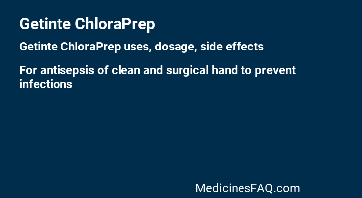 Getinte ChloraPrep