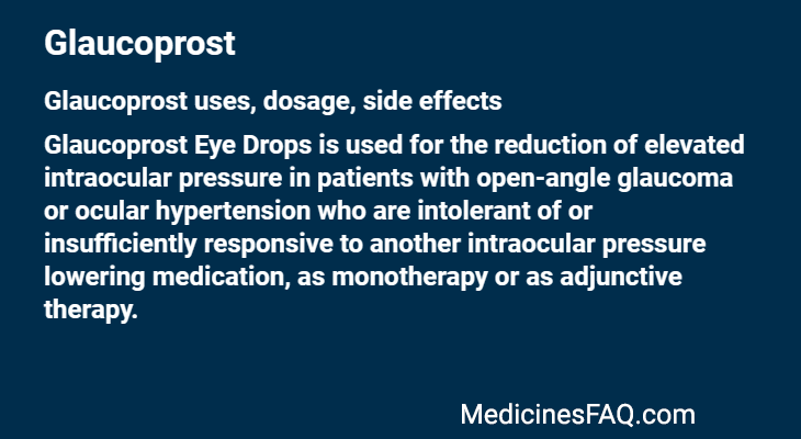 Glaucoprost