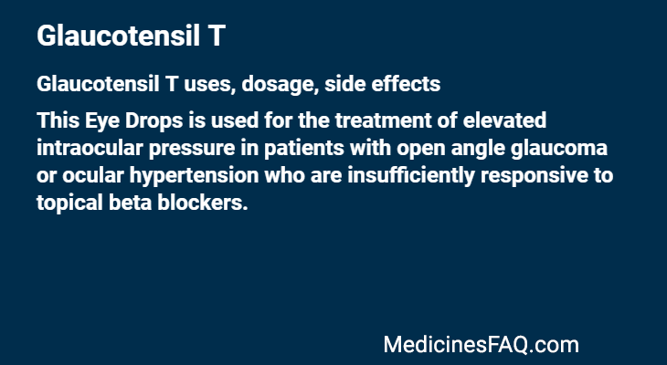 Glaucotensil T