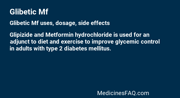 Glibetic Mf