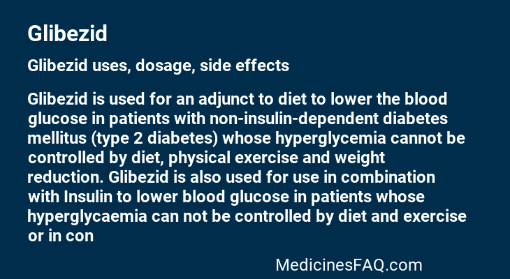 Glibezid