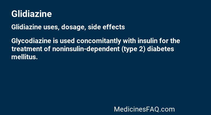 Glidiazine