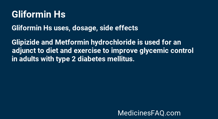 Gliformin Hs