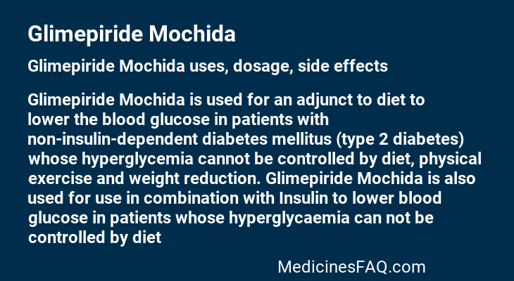 Glimepiride Mochida