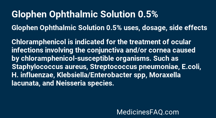 Glophen Ophthalmic Solution 0.5%