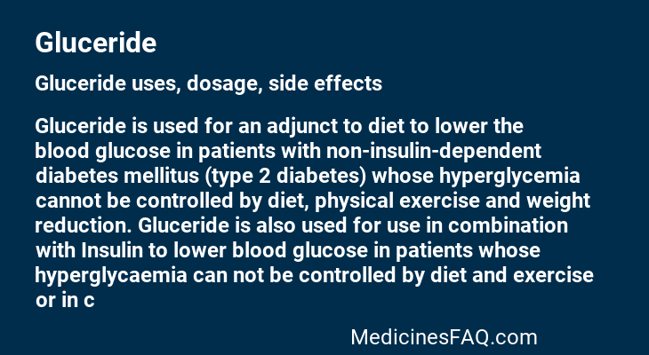 Gluceride