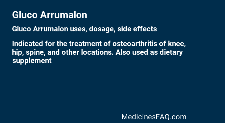 Gluco Arrumalon