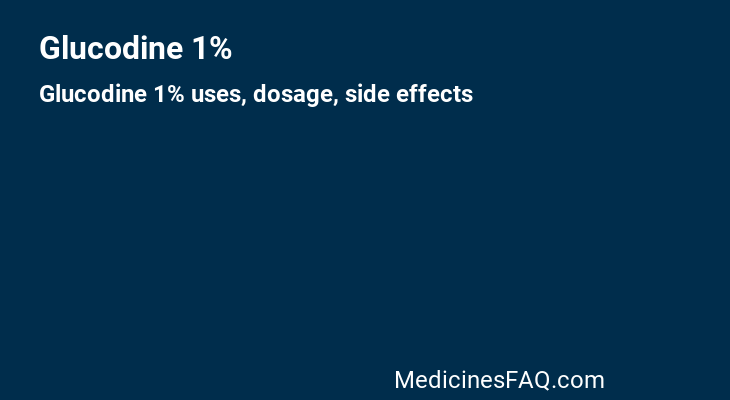 Glucodine 1%