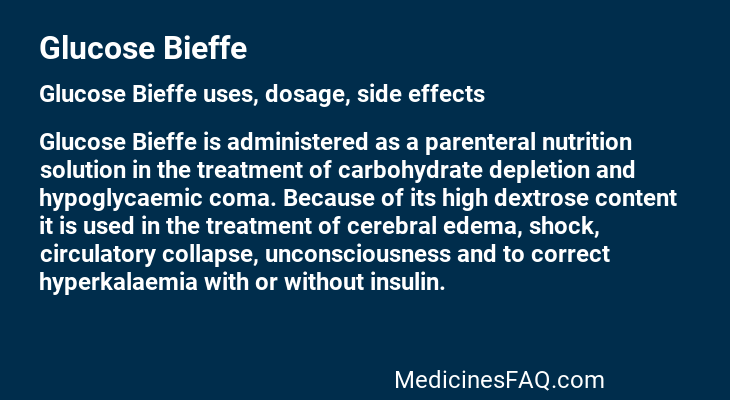 Glucose Bieffe