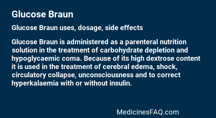 Glucose Braun