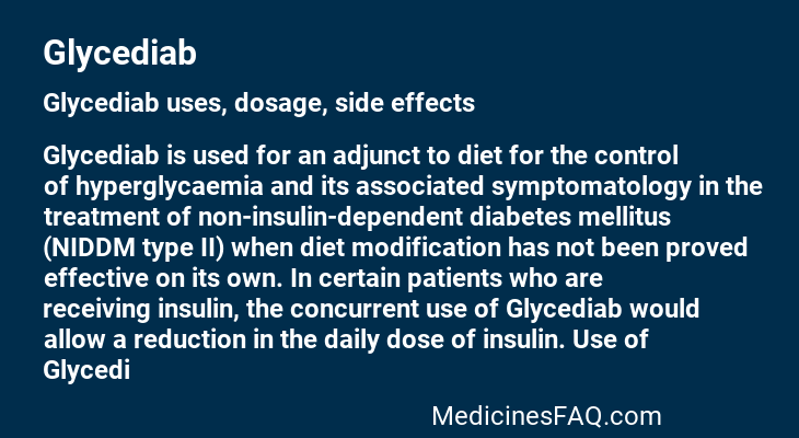 Glycediab