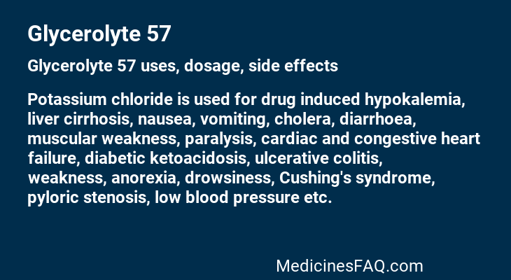 Glycerolyte 57