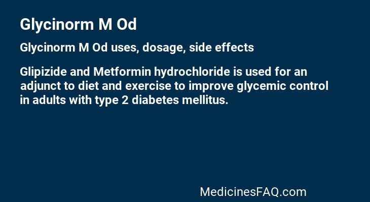 Glycinorm M Od