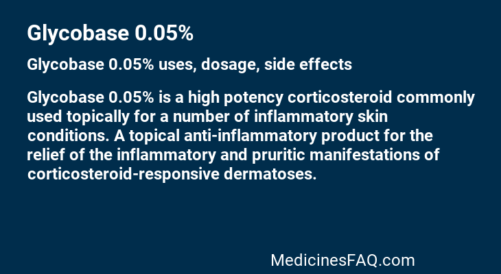 Glycobase 0.05%