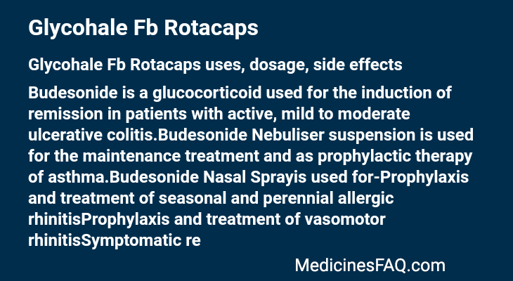 Glycohale Fb Rotacaps