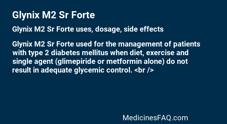 Glynix M2 Sr Forte
