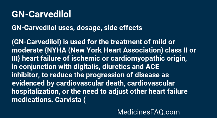 GN-Carvedilol