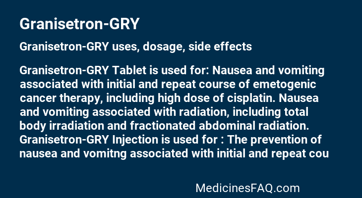 Granisetron-GRY