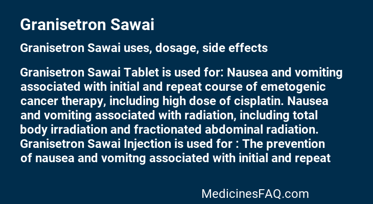 Granisetron Sawai