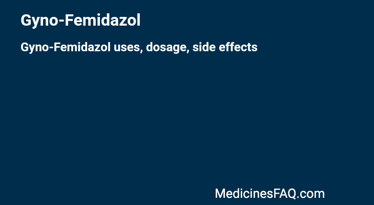 Gyno-Femidazol