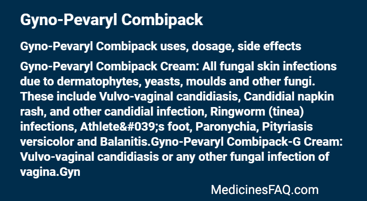 Gyno-Pevaryl Combipack