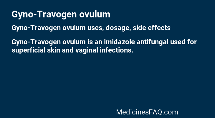 Gyno-Travogen ovulum