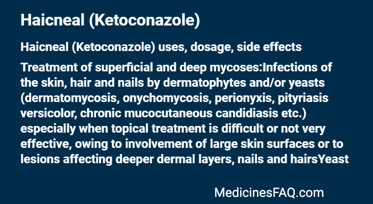Haicneal (Ketoconazole)