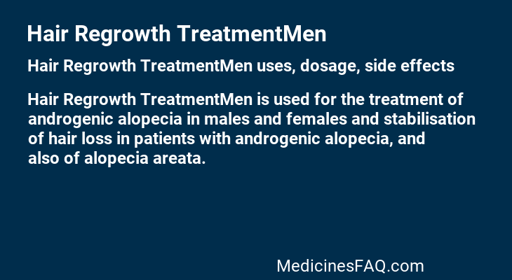 Hair Regrowth TreatmentMen