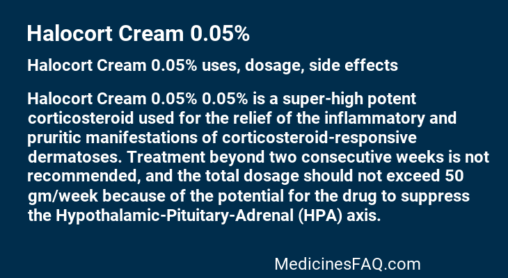 Halocort Cream 0.05%