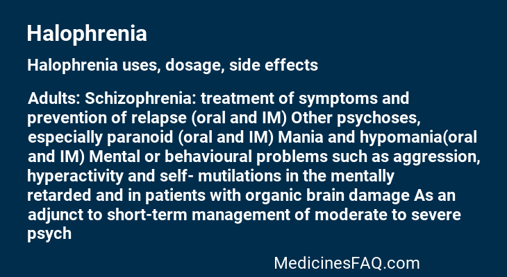 Halophrenia