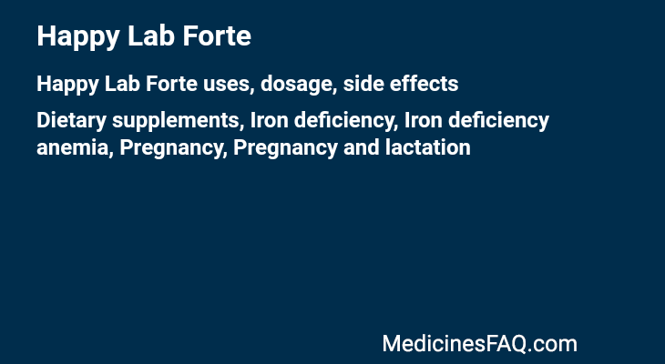 Happy Lab Forte