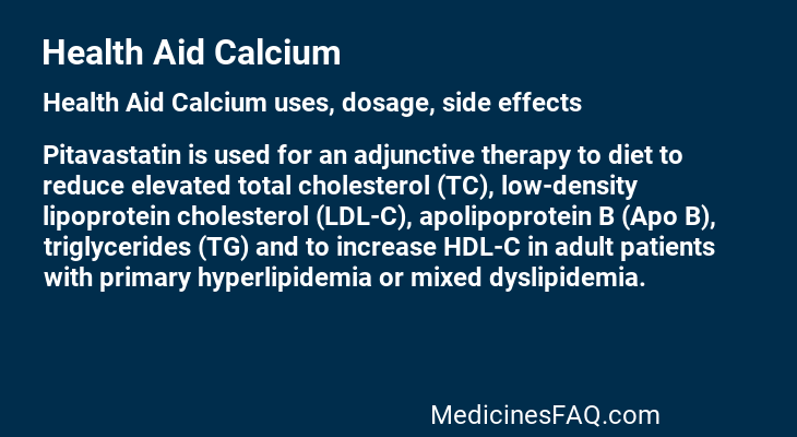 Health Aid Calcium