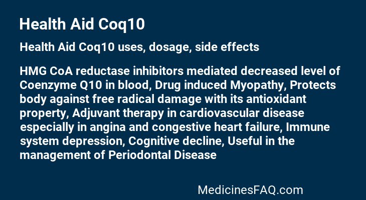 Health Aid Coq10