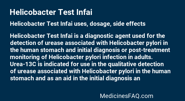 Helicobacter Test Infai