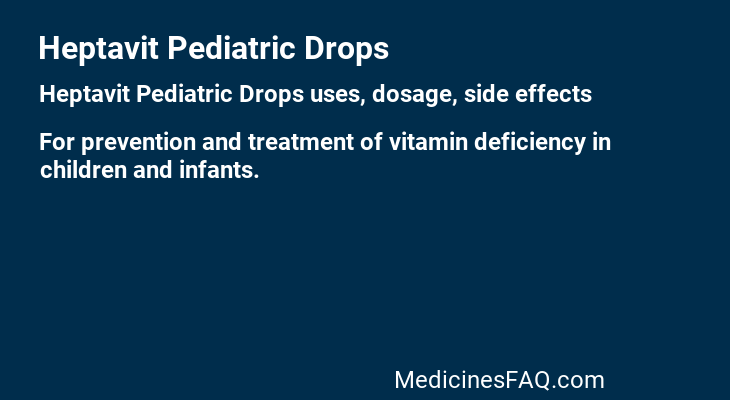 Heptavit Pediatric Drops