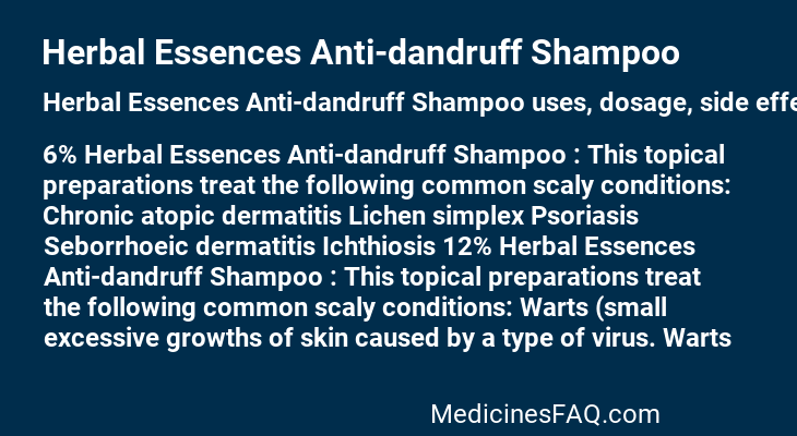 Herbal Essences Anti-dandruff Shampoo