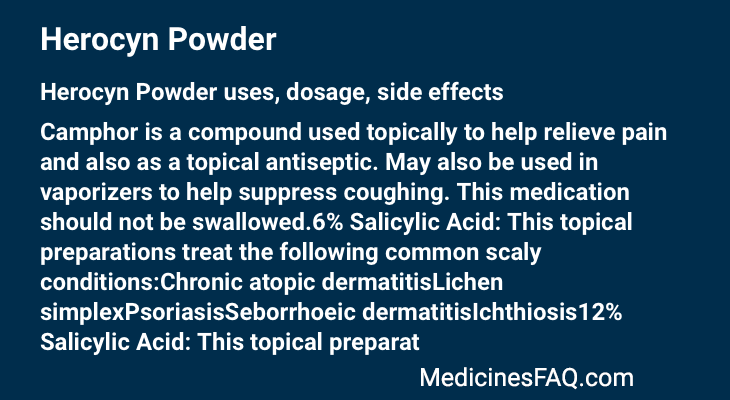 Herocyn Powder