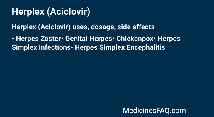 Herplex (Aciclovir)