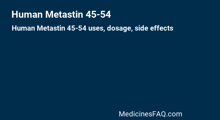 Human Metastin 45-54
