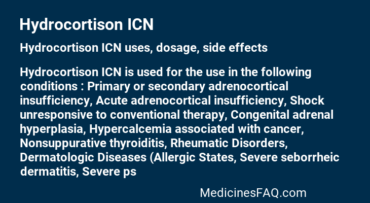 Hydrocortison ICN
