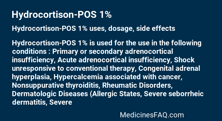 Hydrocortison-POS 1%