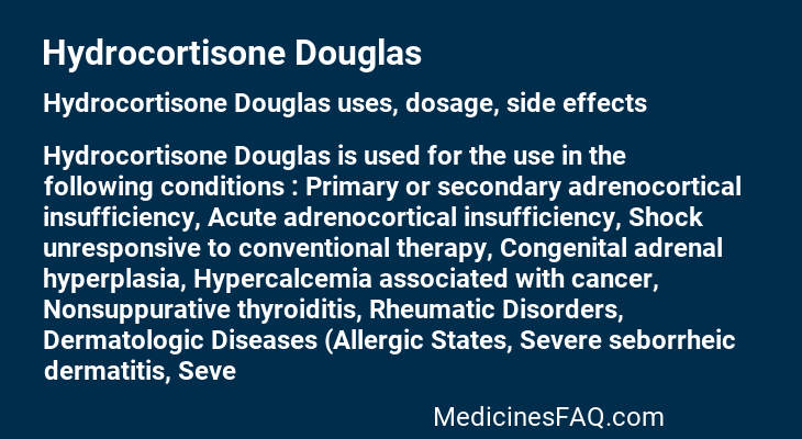 Hydrocortisone Douglas