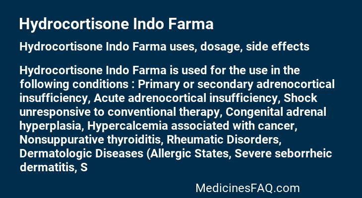Hydrocortisone Indo Farma
