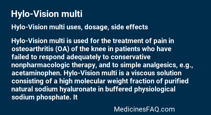Hylo-Vision multi