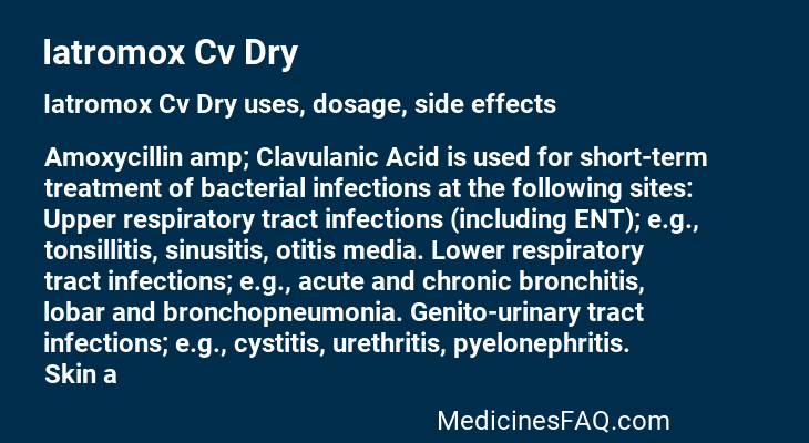 Iatromox Cv Dry