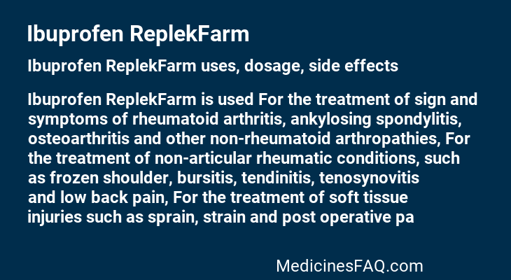 Ibuprofen ReplekFarm