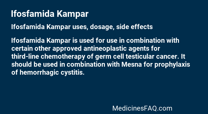 Ifosfamida Kampar